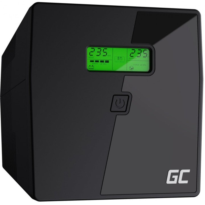 Green Cell UPS03 1000VA 600W ИБП - Черный