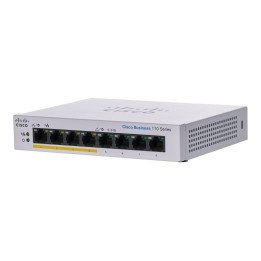 Cisco CBS110-8PP-D-EU nepārvaldāms PoE slēdzis 8 porti 32W