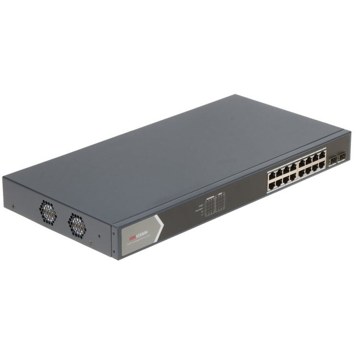 Hikvision DS-3E1518P-SI 16-Port Gigabit PoE Switch