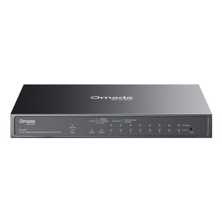 TP-Link ES210GP Omada Easy PoE slēdzis - Pārvaldāms Gigabit slēdzis
