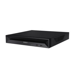 Hanwha QRN-830S NVR 8 kanāli PoE 4K melns