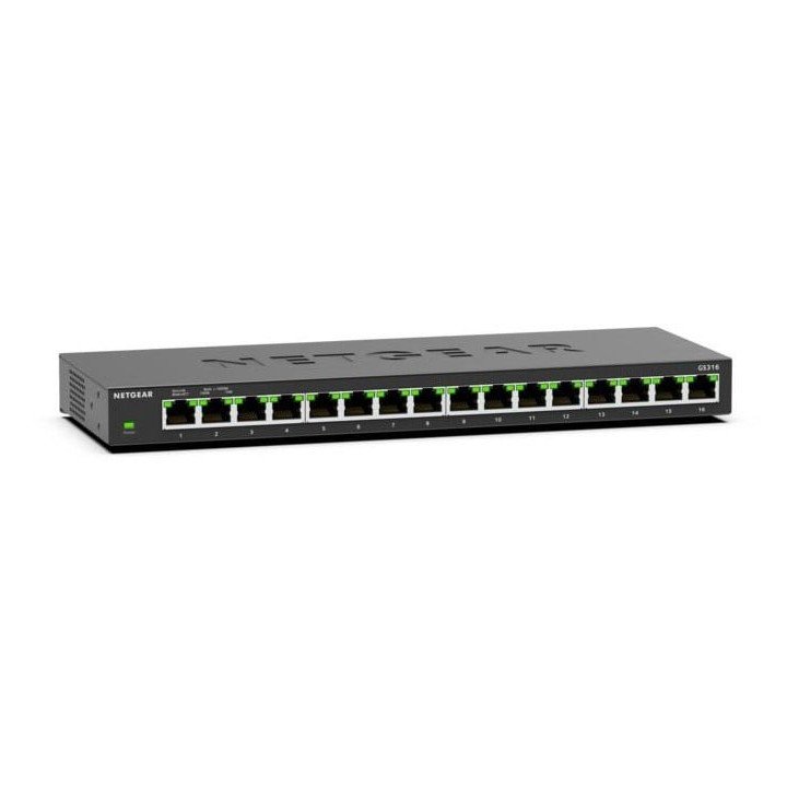Netgear GS316-300EUS 16-портовый гигабитный неуправляемый коммутатор