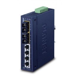 PLANET ISW-621T промышленный Ethernet коммутатор 6 портов управляемый IP30
