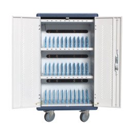Techly I-CABINET-30DUTY Uzlādes skapis 30 planšetdatoriem USB