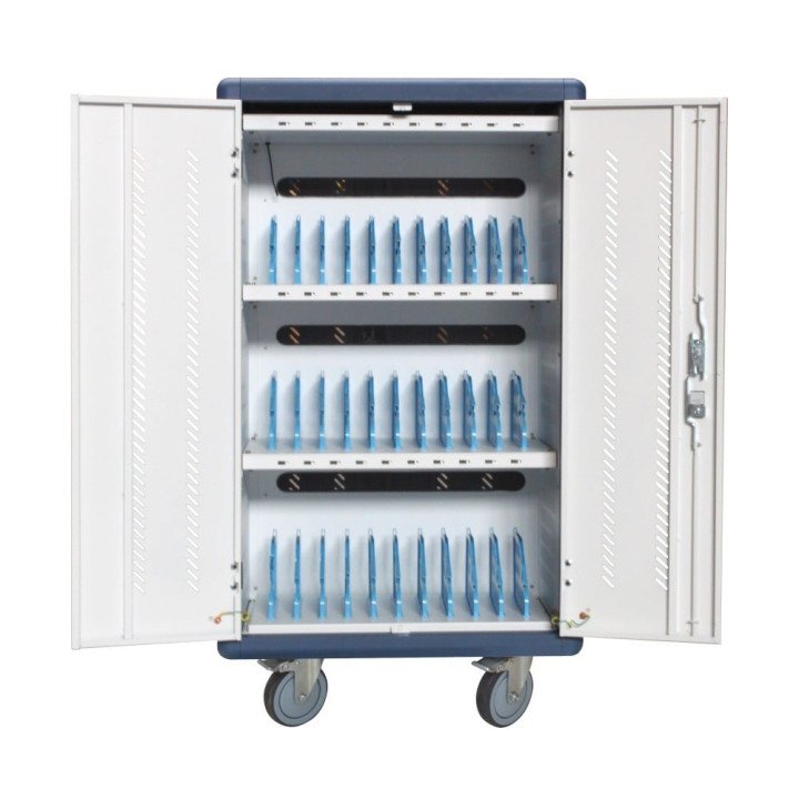 Techly I-CABINET-30DUTY Зарядный шкаф 30 планшетов USB
