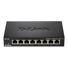 D-Link DGS-108 Gigabit Ethernet Switch - 8 Ports