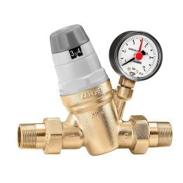 Caleffi 535051 Spiediena regulators 3/4" ar manometru