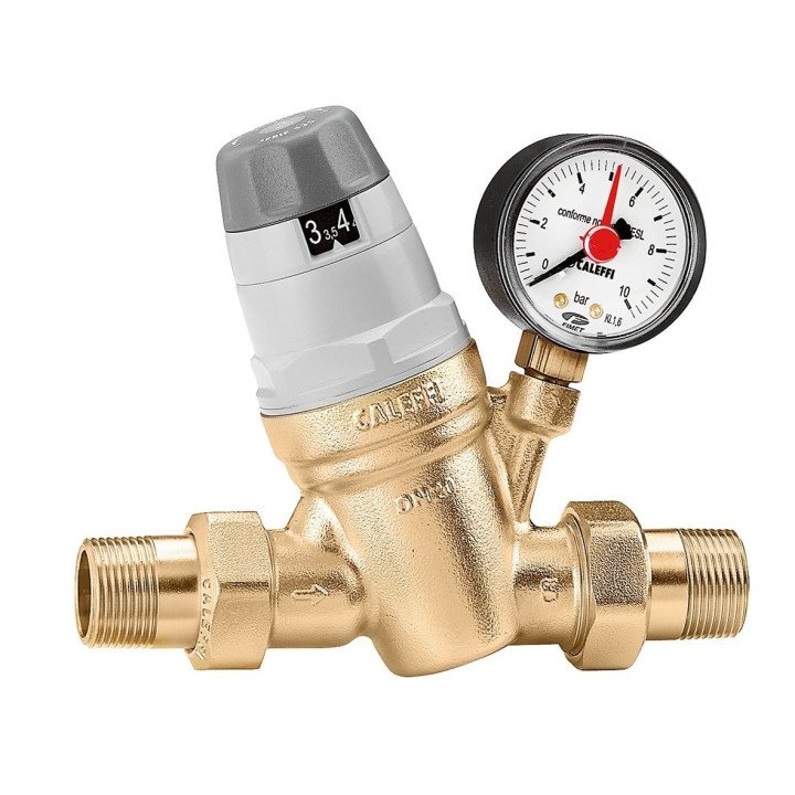 Caleffi 535051 Регулятор давления 3/4" с манометром