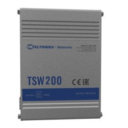 Teltonika TSW200 Industrialais PoE+ slēdzis nepārvaldāms