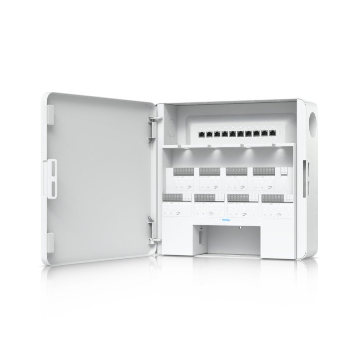 Ubiquiti EAH-8 8 durvju piekļuves kontrolieris – uzņēmuma centrmezgls