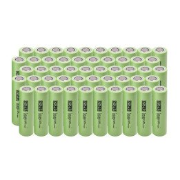 Green Cell 50x 18650 2900mAh 3.7V NMC Li-Ion akumulatora elementi