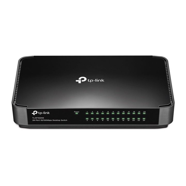 TP-Link TL-SF1024M 24 порта 10/100 коммутатор неуправляемый настольный