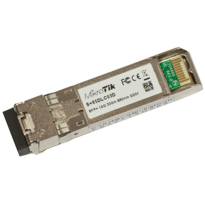 MikroTik S+85DLC03D 10G SFP+ многомодовый трансивер LC 850nm