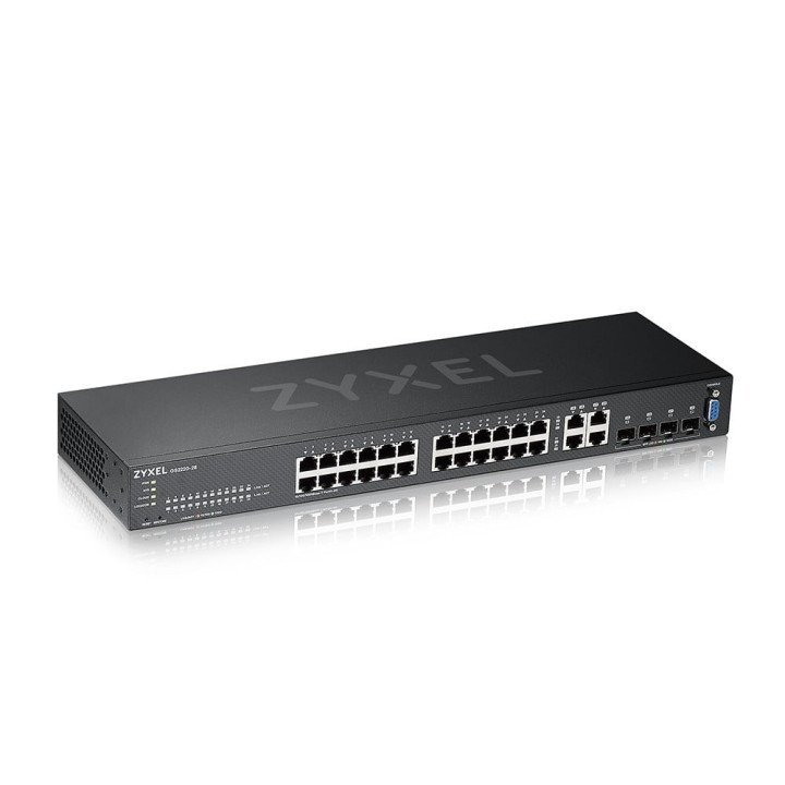 ZyXEL GS2220-28 управляемый L2 коммутатор 24 порта гигабит SFP