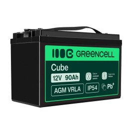 Green Cell AGM29 12V 100Ah VRLA akumulators - bezapkopes