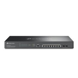 TP-Link SG3210XHP-M2 (TL-SG3210XHP-M2) JetStream 8-Port 2.5GBase-T and 2-Port 10GE SFP+ L2+ Managed Switch with 8-Port PoE+