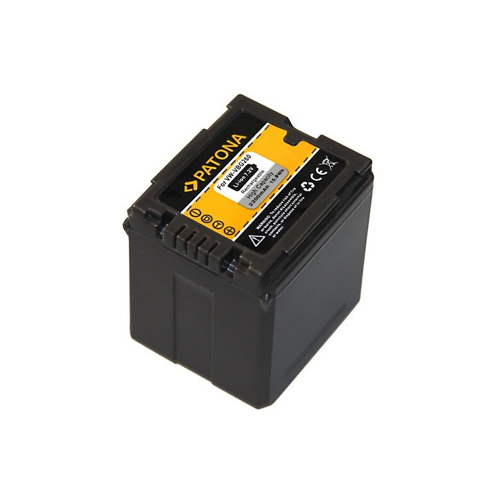 Аккумулятор Panasonic VW-VBG260 2200Ач литий-ионный