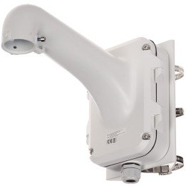 Hikvision DS-1604ZJ-POLE vertikāls staba stiprinājums, alumīnijs, balts