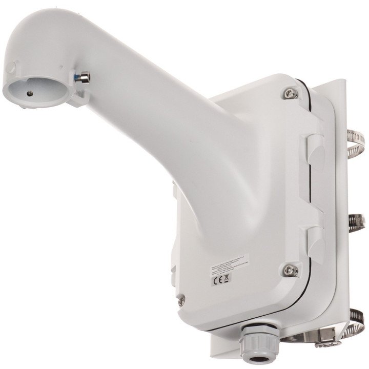 Hikvision DS-1604ZJ-POLE vertikāls staba stiprinājums, alumīnijs, balts