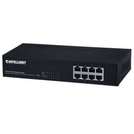 Intellinet 560764 8-портовый коммутатор 10/100 PoE