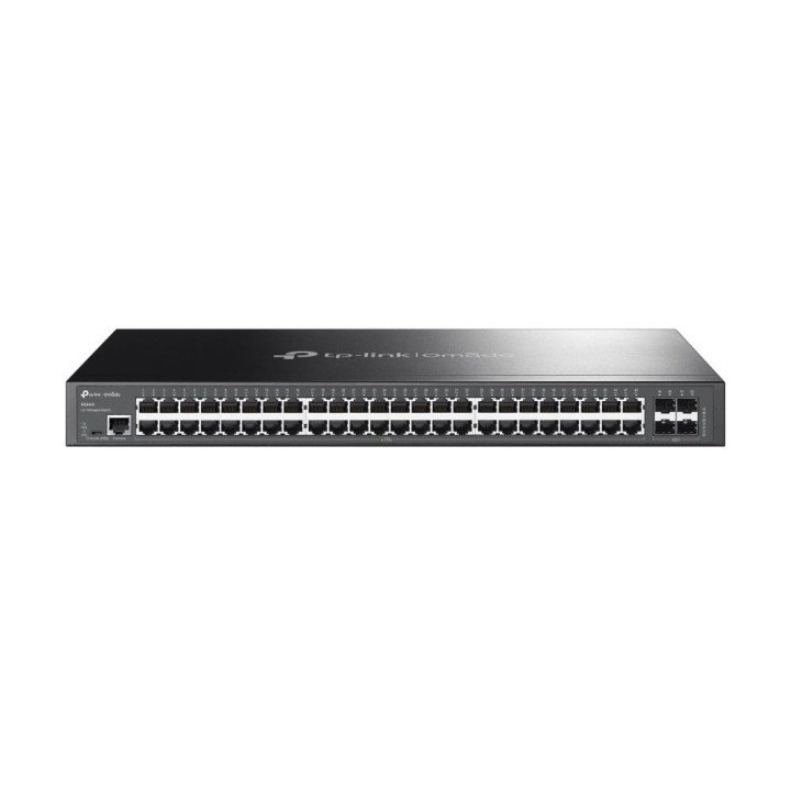 TP-Link SG3452 (TL-SG3452) JetStream 48-Port Gigabit L2+ Managed Switch with 4 SFP Slots