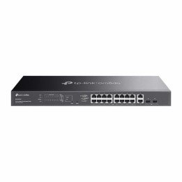 TP-Link ES220GMP 18 portu Gigabit PoE+ slēdzis 16 PoE 2 SFP