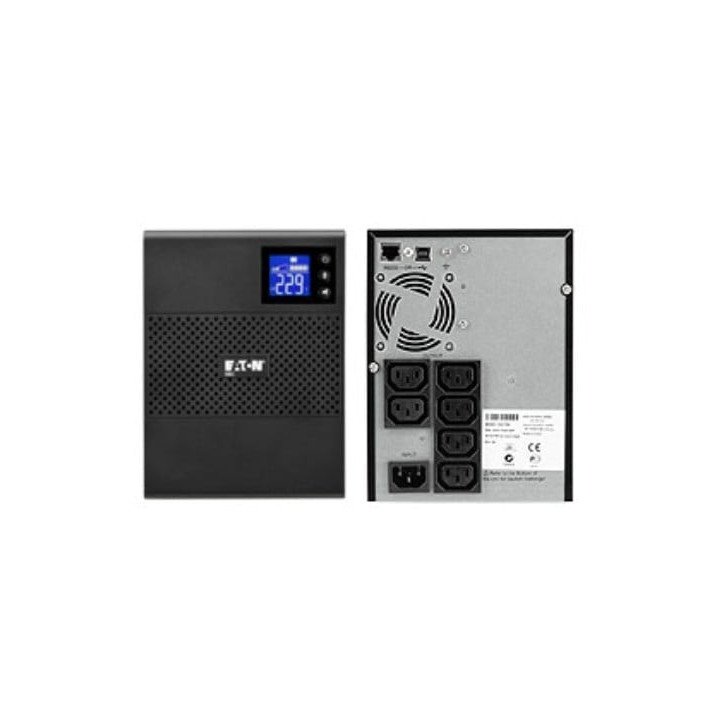 Eaton 5SC 750i UPS 525W Melns - Uzticama Rezerves Barošana