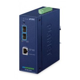 PLANET IXT-900-2X1PD Промышленный 2-портовый 10G оптоволоконный коммутатор IP40