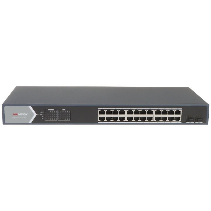 Hikvision DS-3E1526P-SI 24 portu Gigabit PoE slēdzis