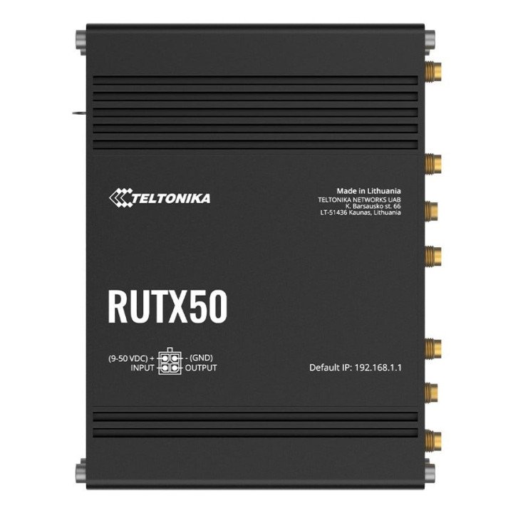 Teltonika RUTX50 5G маршрутизатор Wi-Fi AC Gigabit eSIM