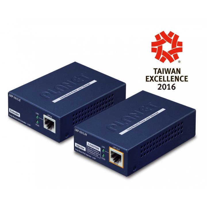 PLANET LRP-101U-KIT PoE pagarinātājs 500m -20~70°C