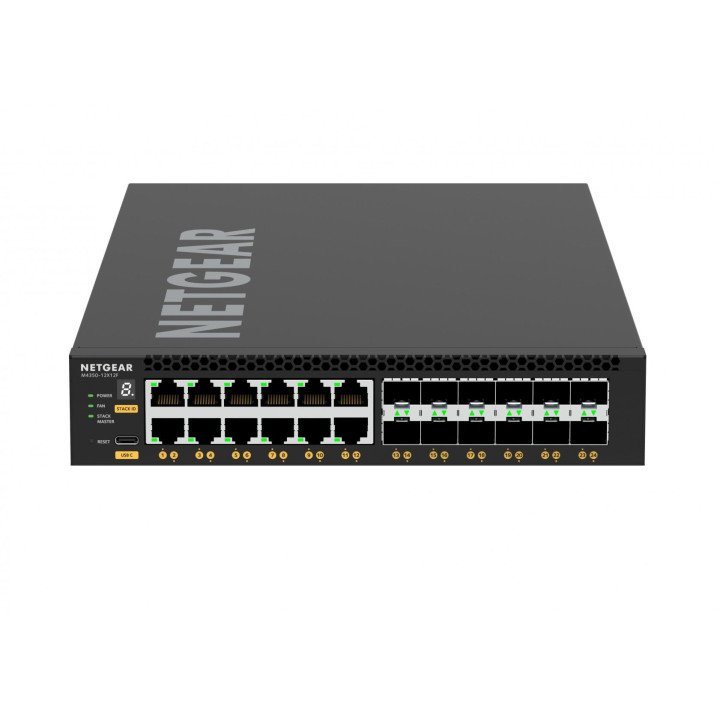 NETGEAR XSM4324-100NES M4350-12X12F 24-портовый 10GbE управляемый коммутатор