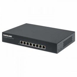Intellinet 560641 8 portu Gigabit PoE+ slēdzis 8x PoE 802.3at