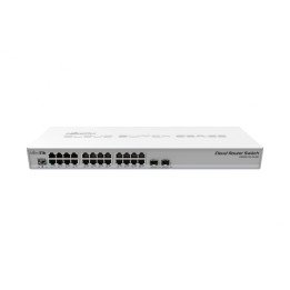 MikroTik CRS326-24G-2S+RM управляемый коммутатор 24 порта Gigabit 2x SFP+