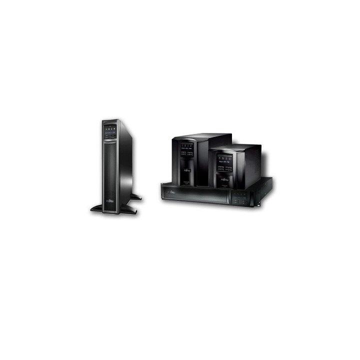 Fujitsu SMX1500RMI2UNC 1500VA 1200W līnijas interaktīvais UPS melns