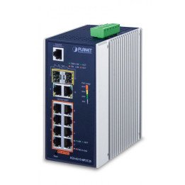 PLANET IGS-4215-8P2T2S Industriālais 8 portu PoE+ pārvaldāmais slēdzis