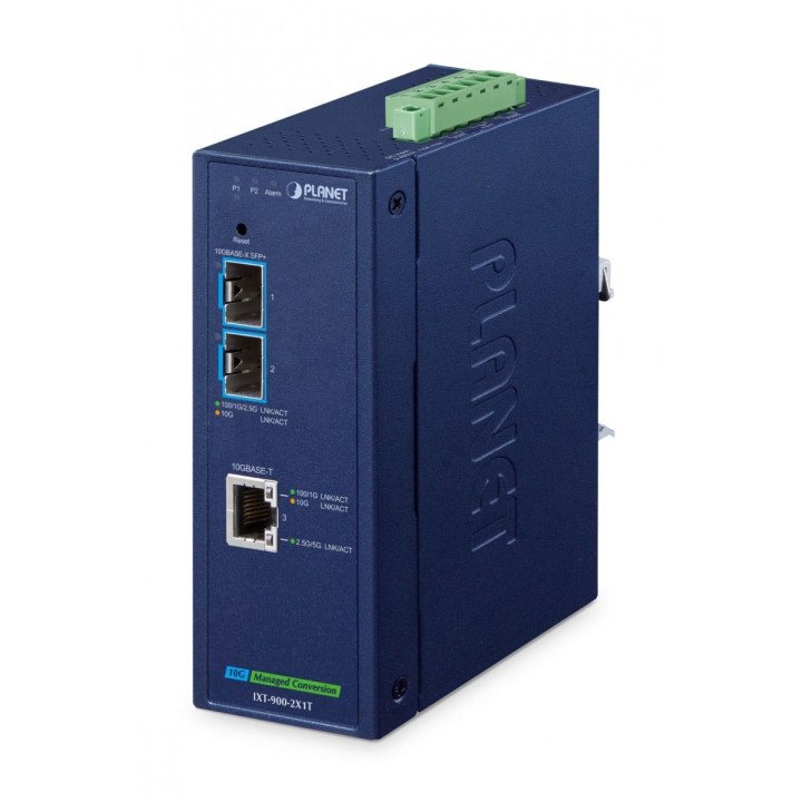 PLANET IXT-900-2X1T Промышленный SFP+ коммутатор 10G IP40