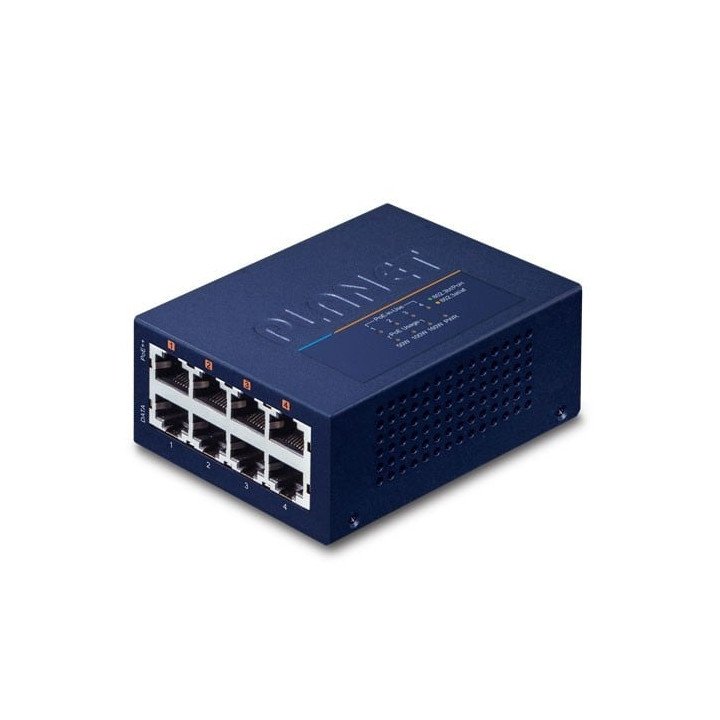 PLANET UPOE-400 4 portu Multi-Gigabit PoE++ injektors 160W