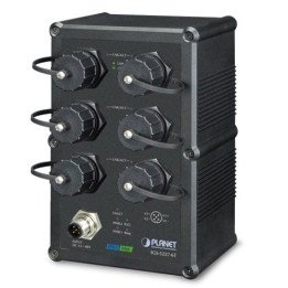 PLANET IGS-5227-6T IP67 rūpnieciskais 6 portu Gigabit pārvaldītais slēdzis