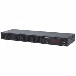 Intellinet 163682 8-portu PDU 230V AC plaukta barošanas sadalītājs