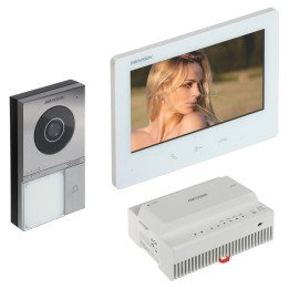 Hikvision DS-KIS705EY 2-vadu HD video domofonu komplekts IP65