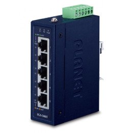 PLANET IGS-500T 5-портовый Gigabit управляемый коммутатор IP30