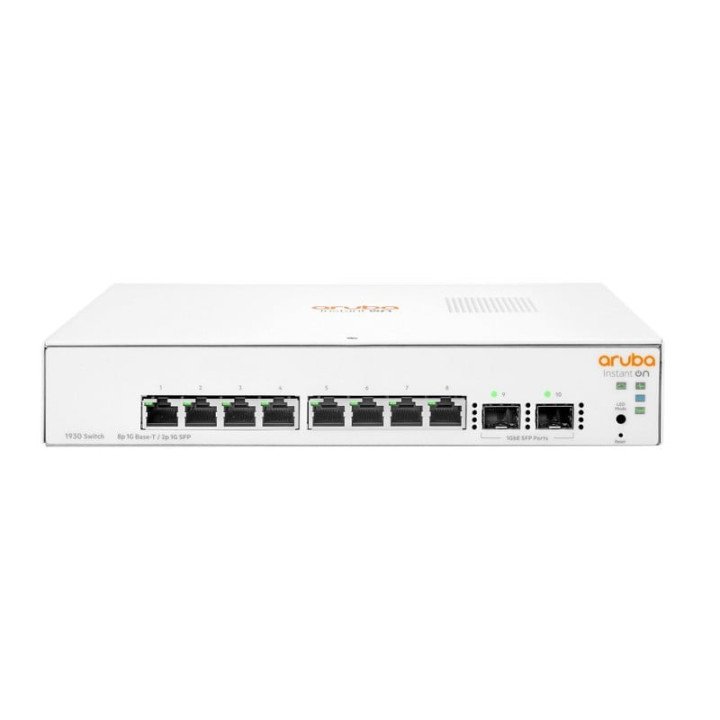 HPE Aruba Instant On 1930 JL680A 8-портовый Gigabit управляемый коммутатор с 2 SFP