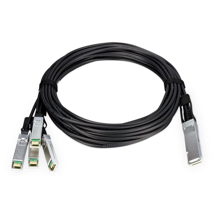 PLANET CB-QSFP4X25G-3M 100G QSFP28 на 4x25G SFP28 разветвительный кабель 3м