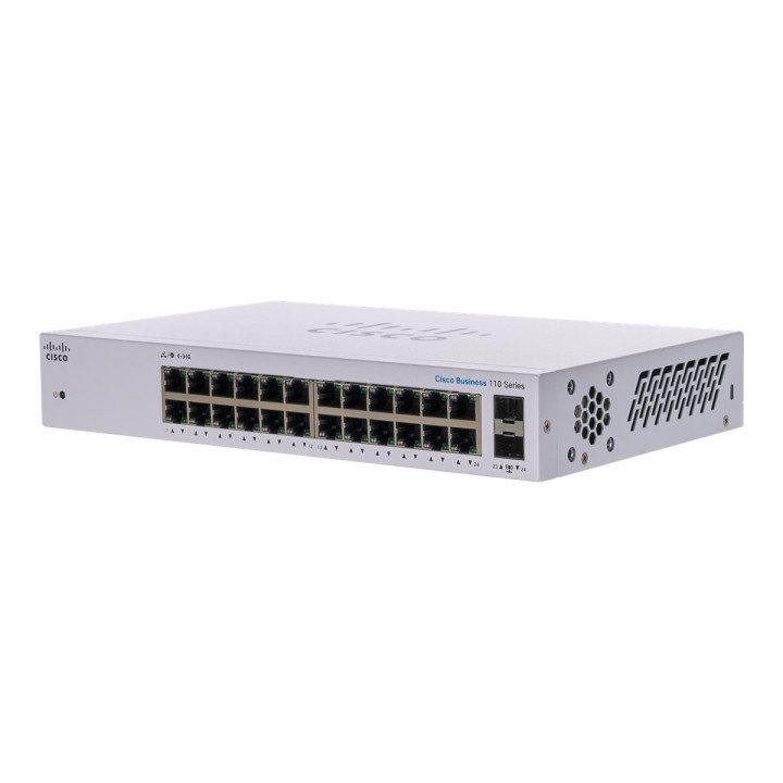 Cisco CBS110-24T-EU Неуправляемый 24-портовый гигабитный коммутатор
