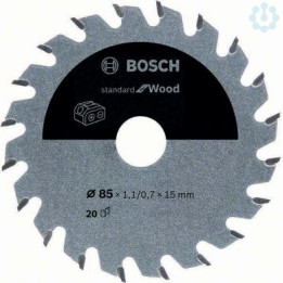 BOSCH 2608837666 85mm 20T koka ripzāģa asmens