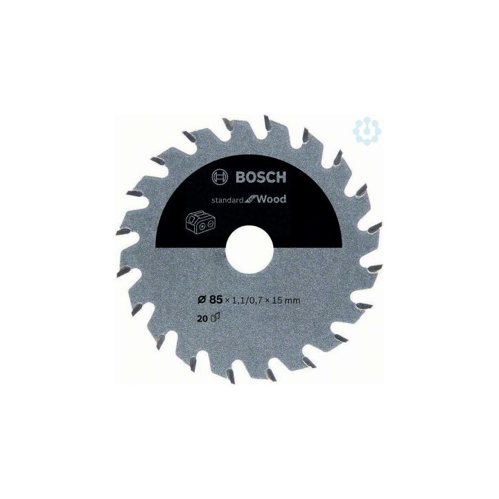BOSCH 2608837666 85mm 20T koka ripzāģa asmens