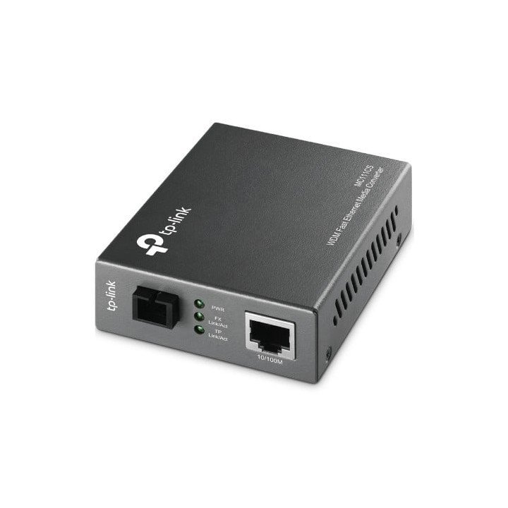 TP-Link MC111CS šķiedras pārveidotājs 100M SC vienmoda