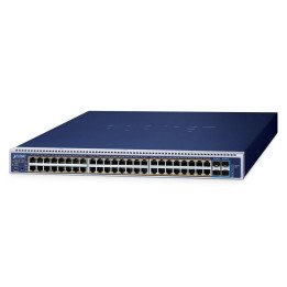 PLANET GS-6322-48UP4X 48 portu PoE+ slēdzis 95W 802.3bt 10G SFP+