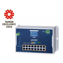 PLANET WGS-5215-16UP4XV 16-portu PoE++ 10G SFP+ pārvaldāmais slēdzis